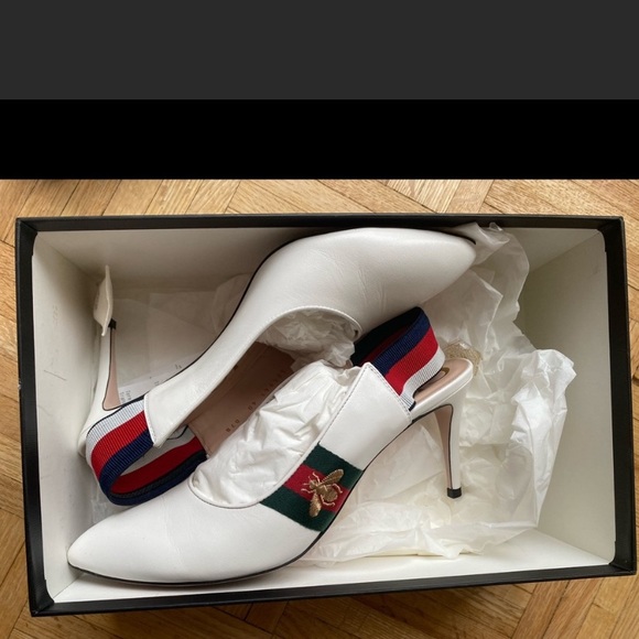 Gucci sling back heels - Picture 2 of 6